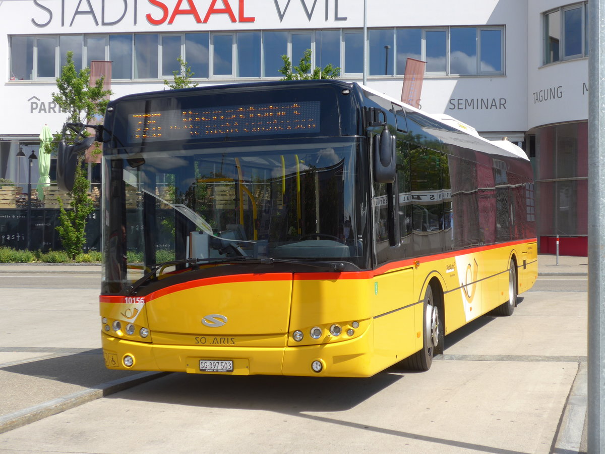 (180'194) - Schmidt, Oberb�ren - SG 397'503 - Solaris am 21. Mai 2017 beim Bahnhof Wil
