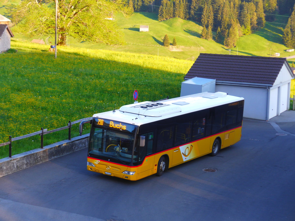 (180'283) - PostAuto Ostschweiz - SG 356'506 - Mercedes (ex Schmidt, Oberb�ren) am 21. Mai 2017 in Wildhaus, Dorf