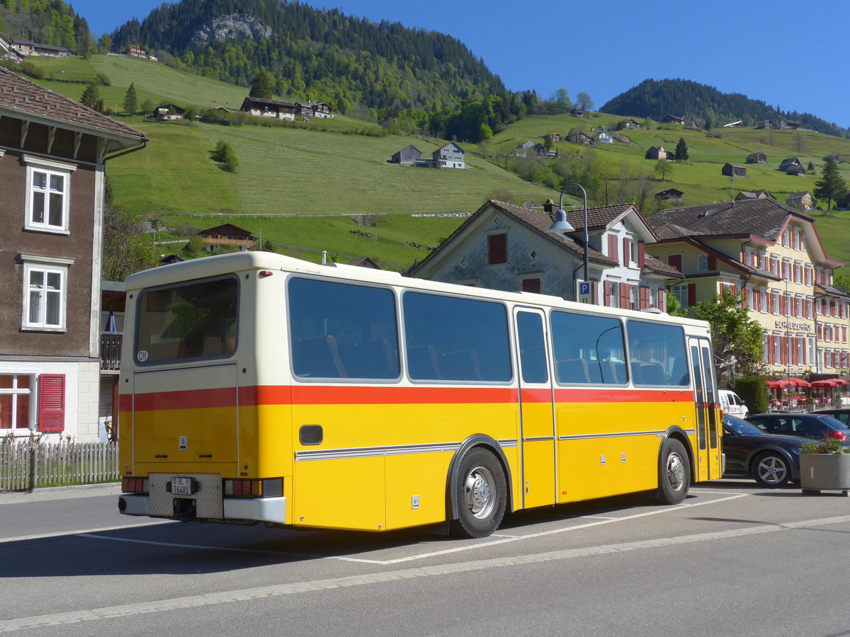 (180'303) - Ziegler, Pratteln - BL 76'481 - Saurer/R&J (ex Schnider, Sch�pfheim) am 22. Mai 2017 in Alt St. Johann, Dorf