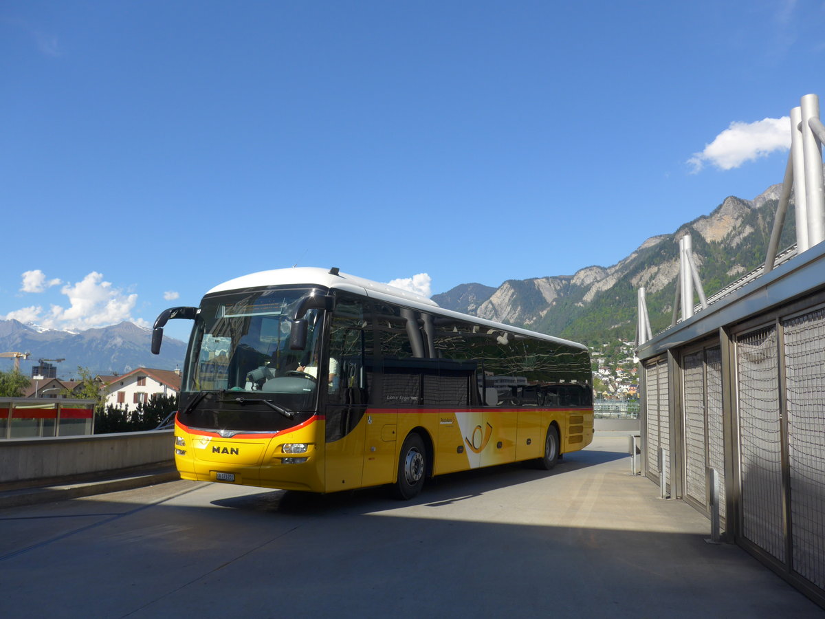 (180'412) - PostAuto Graub�nden - GR 173'201 - MAN am 22. Mai 2017 in Chur, Postautostation