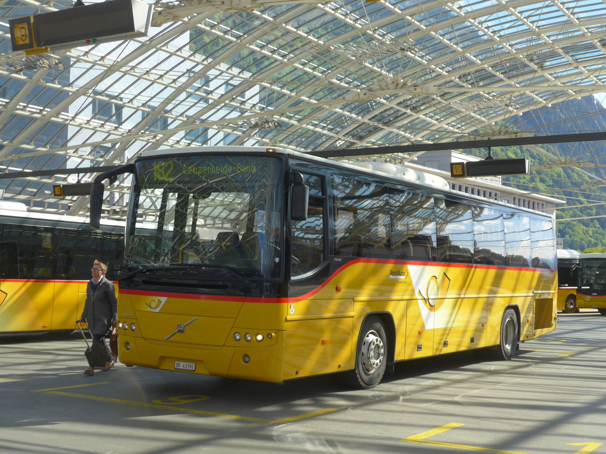 (180'413) - Demarmels, Salouf - GR 43'390 - Volvo (ex PostAuto Graub�nden) am 22. Mai 2017 in Chur, Postautostation