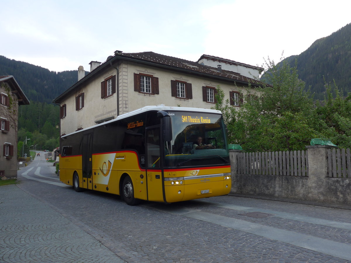 (180'468) - TpM, Mesocco - Nr. 16/GR 108'016 - Van Hool (ex PostAuto Graub�nden) am 23. Mai 2017 in Andeer, Veia Granda
