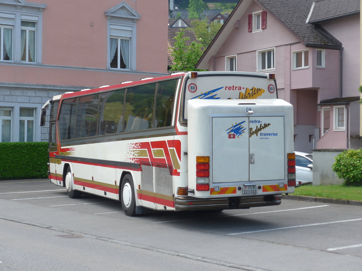 (180'714) - Traversa, Mels - SG 223'031 - Dr�gm�ller/Mercedes am 24. Mai 2017 in Beckenried, Seestrasse