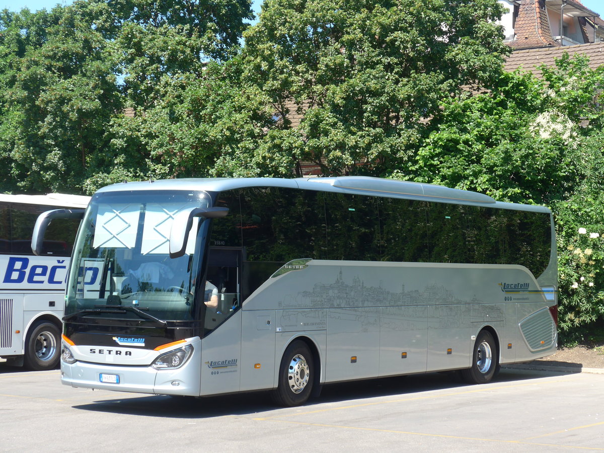 (180'807) - Aus Italien: Locatelli, Bergamo - FH-631 LD - Setra am 27. Mai 2017 in Z�rich, Sihlquai