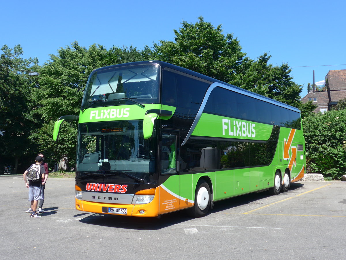 (180'809) - Aus Deutschland: Univers, K�ln - BN-UR 505 - Setra am 27. Mai 2017 in Z�rich, Sihlquai