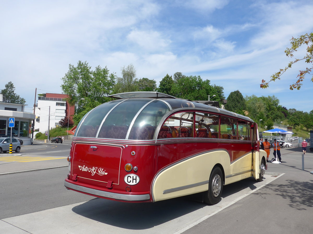 (180'874) - AAGU Altdorf - Nr. 90/UR 9452 - Saurer/FHS (ex Siegenthaler, Gr�nenmatt; ex Wildi, Luzern) am 28. Mai 2017 in Luzern, Allmend