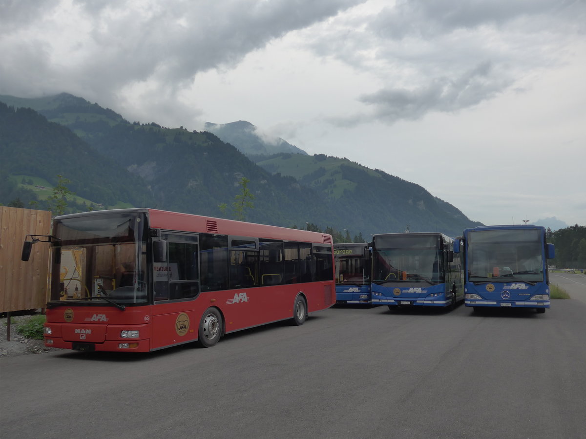(181'108) - AFA Adelboden - Nr. 55 - MAN/G�ppel am 14. Juni 2017 in Frutigen, Garage