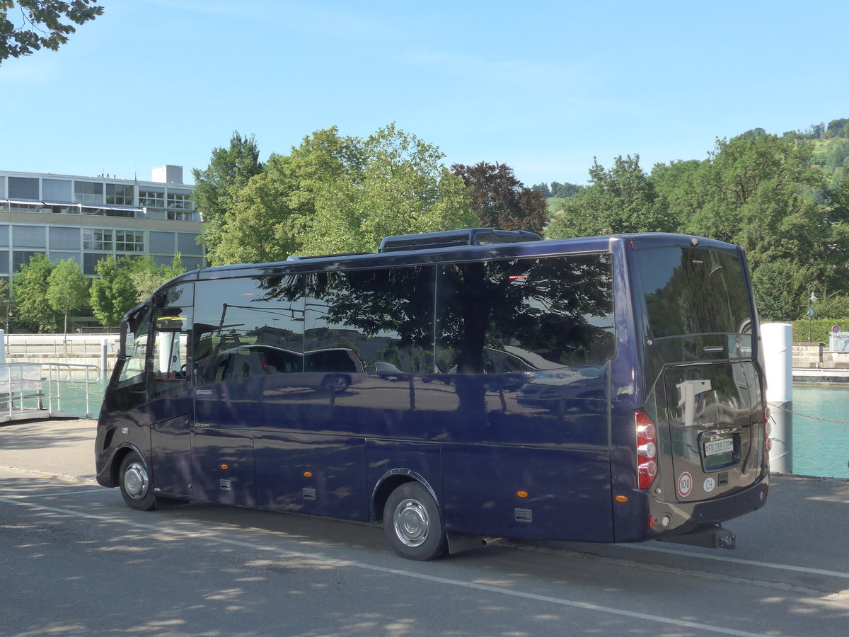 (181'150) - Busmiete, M�nchenstein - FR 288'335 - Iveco/Sitcar am 17. Juni 2017 bei der Schiffl�ndte Thun