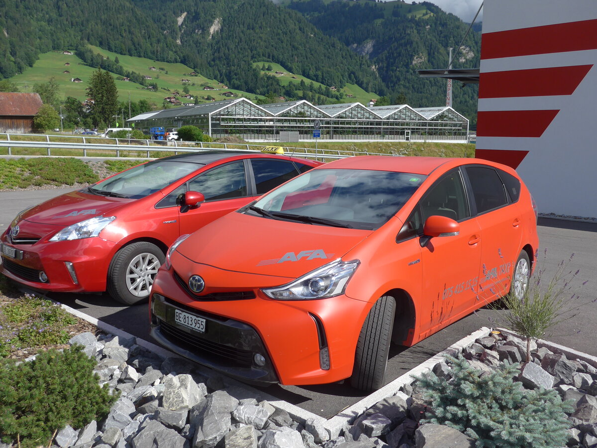 (181'637) - AFA Adelboden - BE 813'955 - Toyota am 1. Juli 2017 in Frutigen, Garage