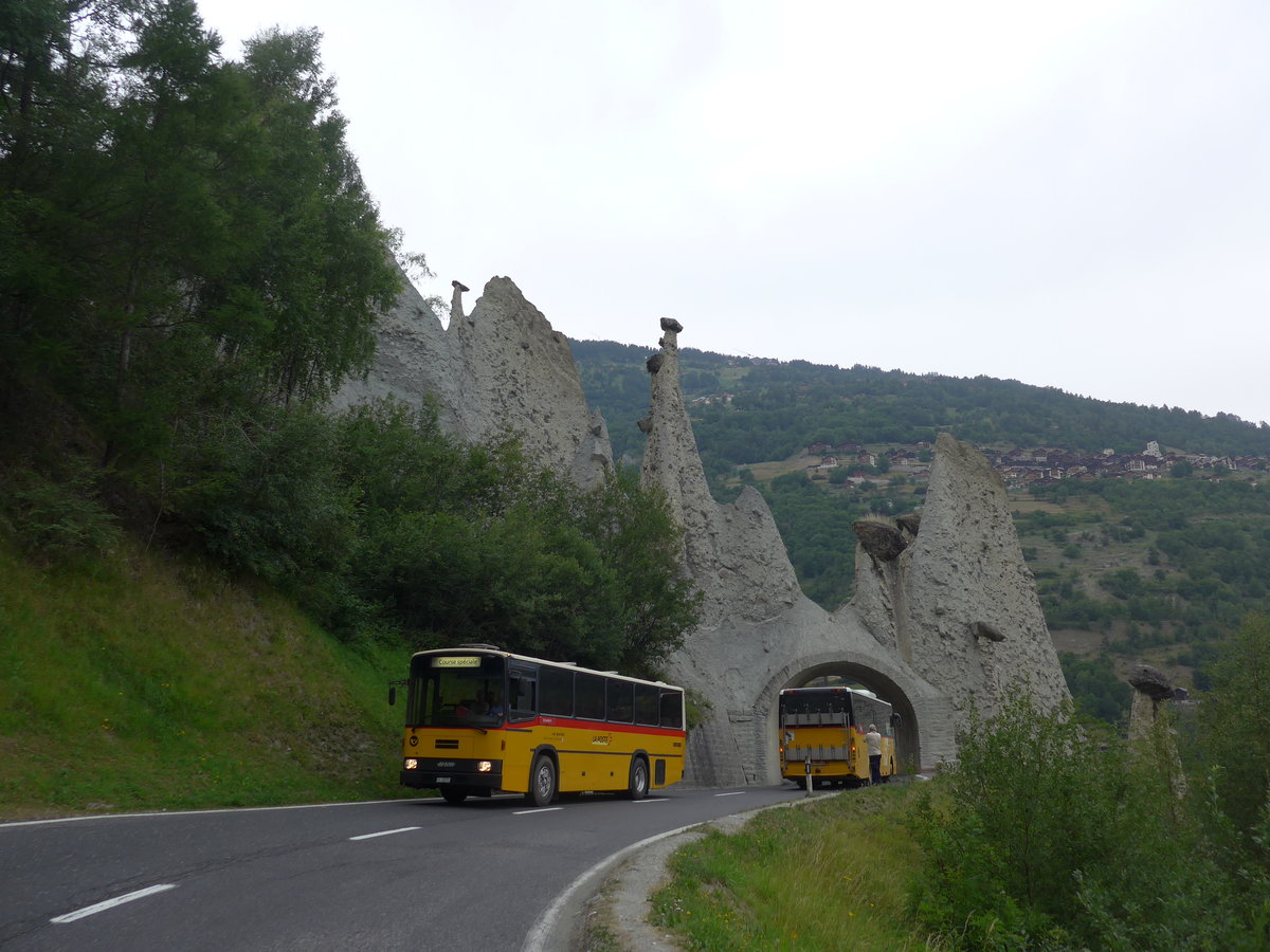 (181'824) - Oser, B�rchen - VS 93'575 - NAW/Lauber (ex Epiney, Ayer) am 9. Juli 2017 in Euseigne, Pyramides