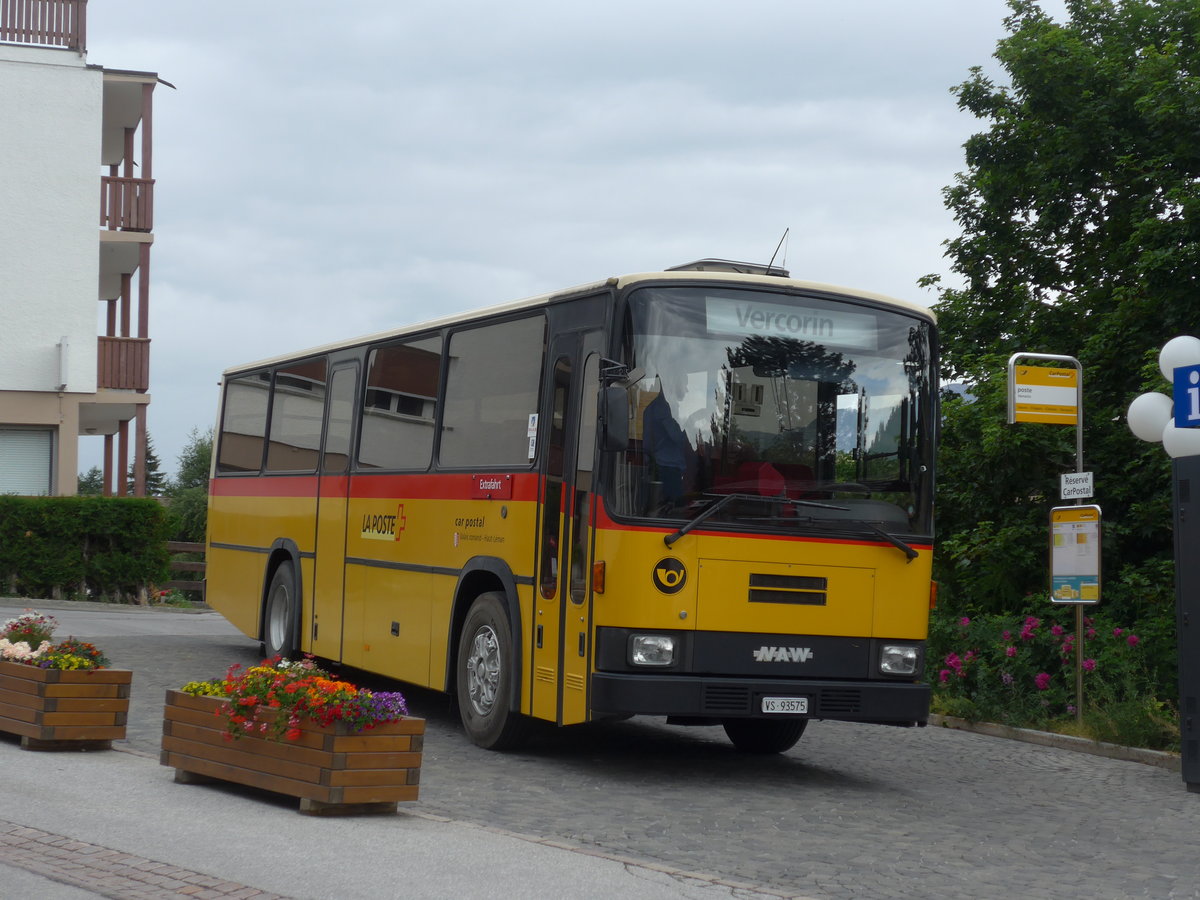 (181'861) - Oser, B�rchen - VS 93'575 - NAW/Lauber (ex Epiney, Ayer) am 9. Juli 2017 in Vercorin, Post