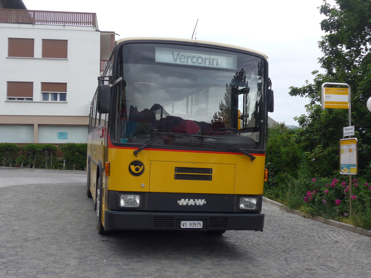 (181'866) - Oser, B�rchen - VS 93'575 - NAW/Lauber (ex Epiney, Ayer) am 9. Juli 2017 in Vercorin, Post