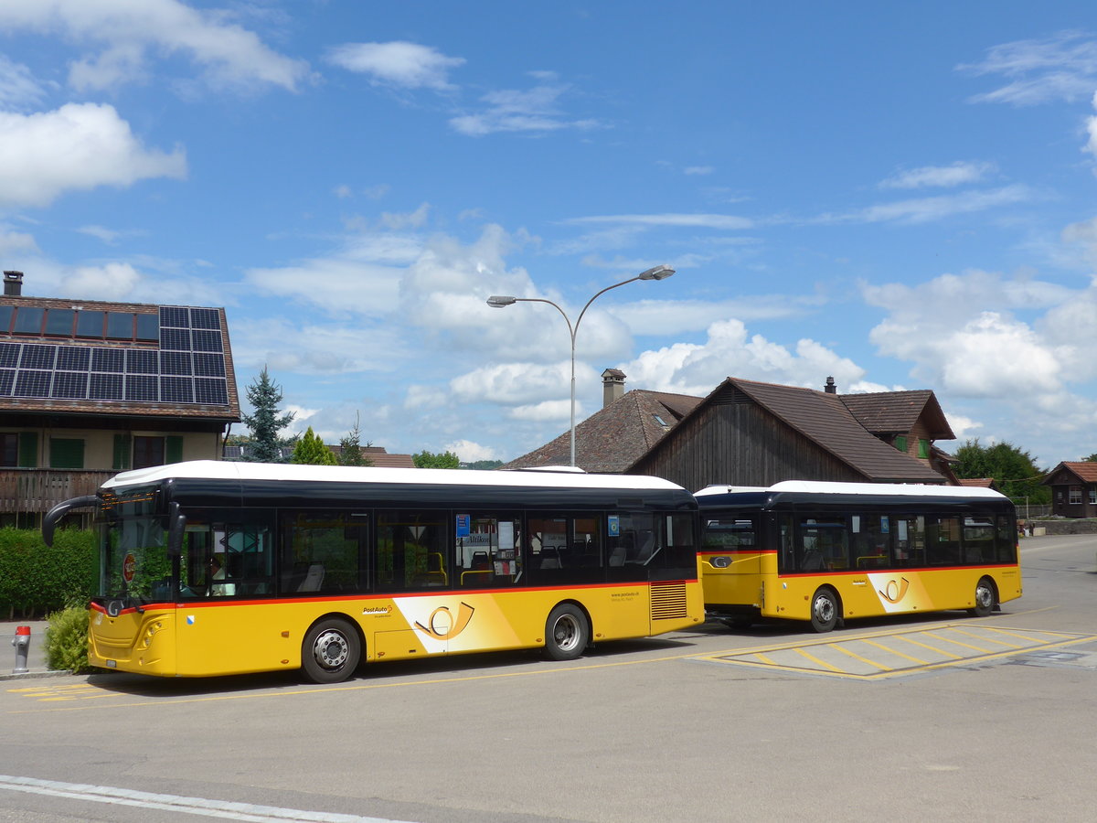 (181'988) - Moser, Flaach - Nr. 289/ZH 480'005 - G�ppel am 10. Juli 2017 in Altikon, Br�ckenwaage