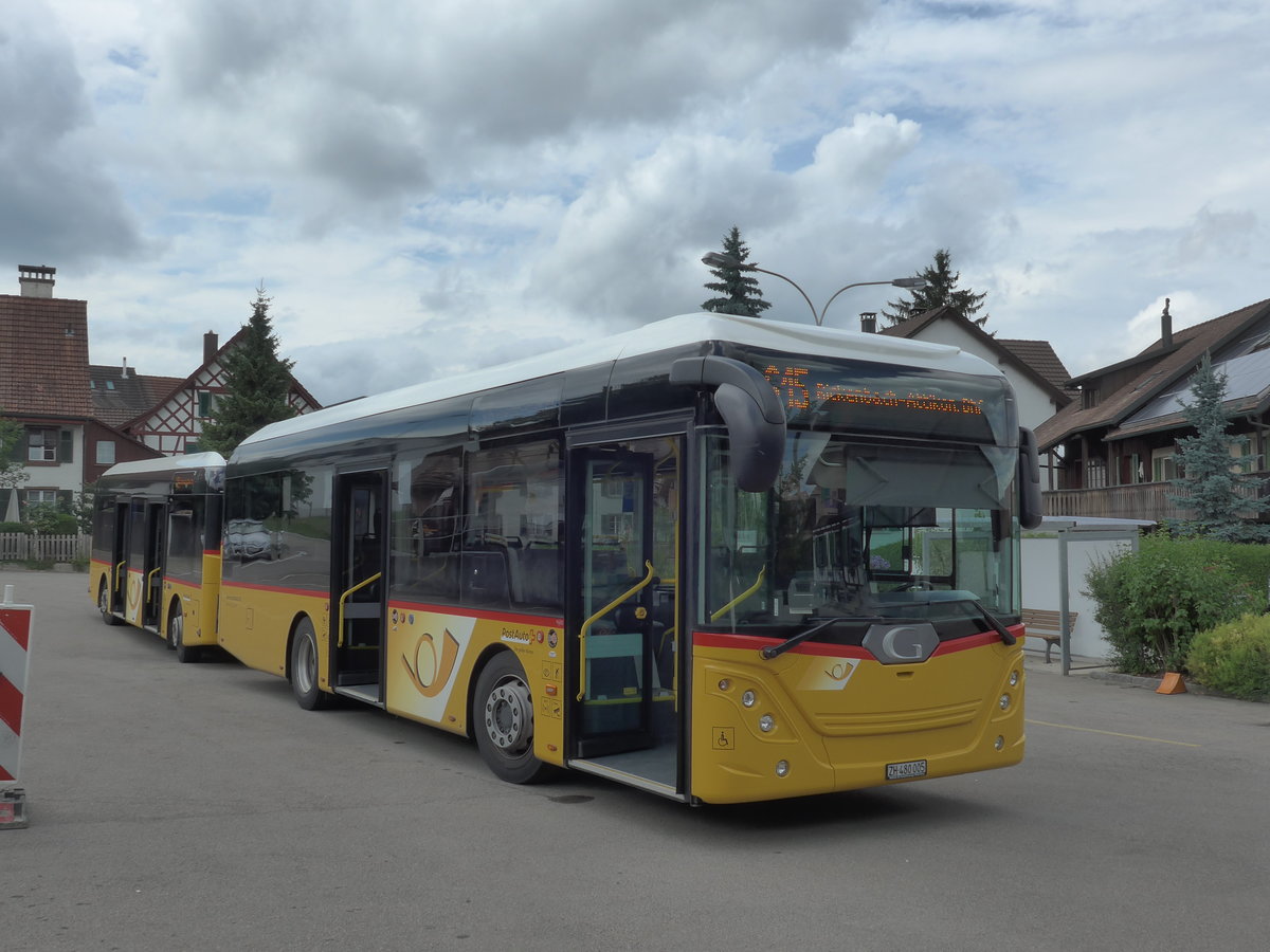 (181'994) - Moser, Flaach - Nr. 289/ZH 480'005 - G�ppel am 10. Juli 2017 in Altikon, Br�ckenwaage