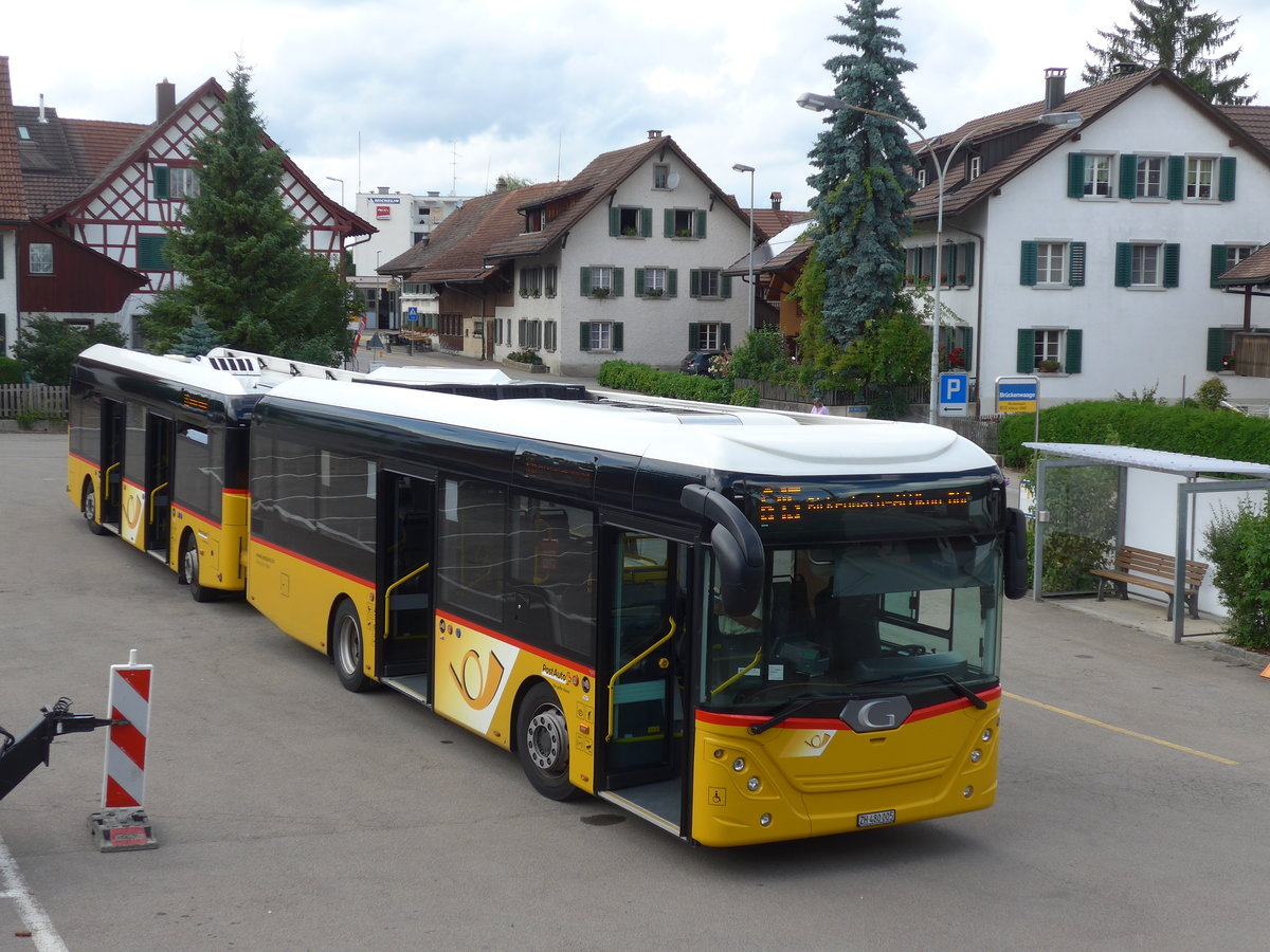 (181'997) - Moser, Flaach - Nr. 289/ZH 480'005 - G�ppel am 10. Juli 2017 in Altikon, Br�ckenwaage