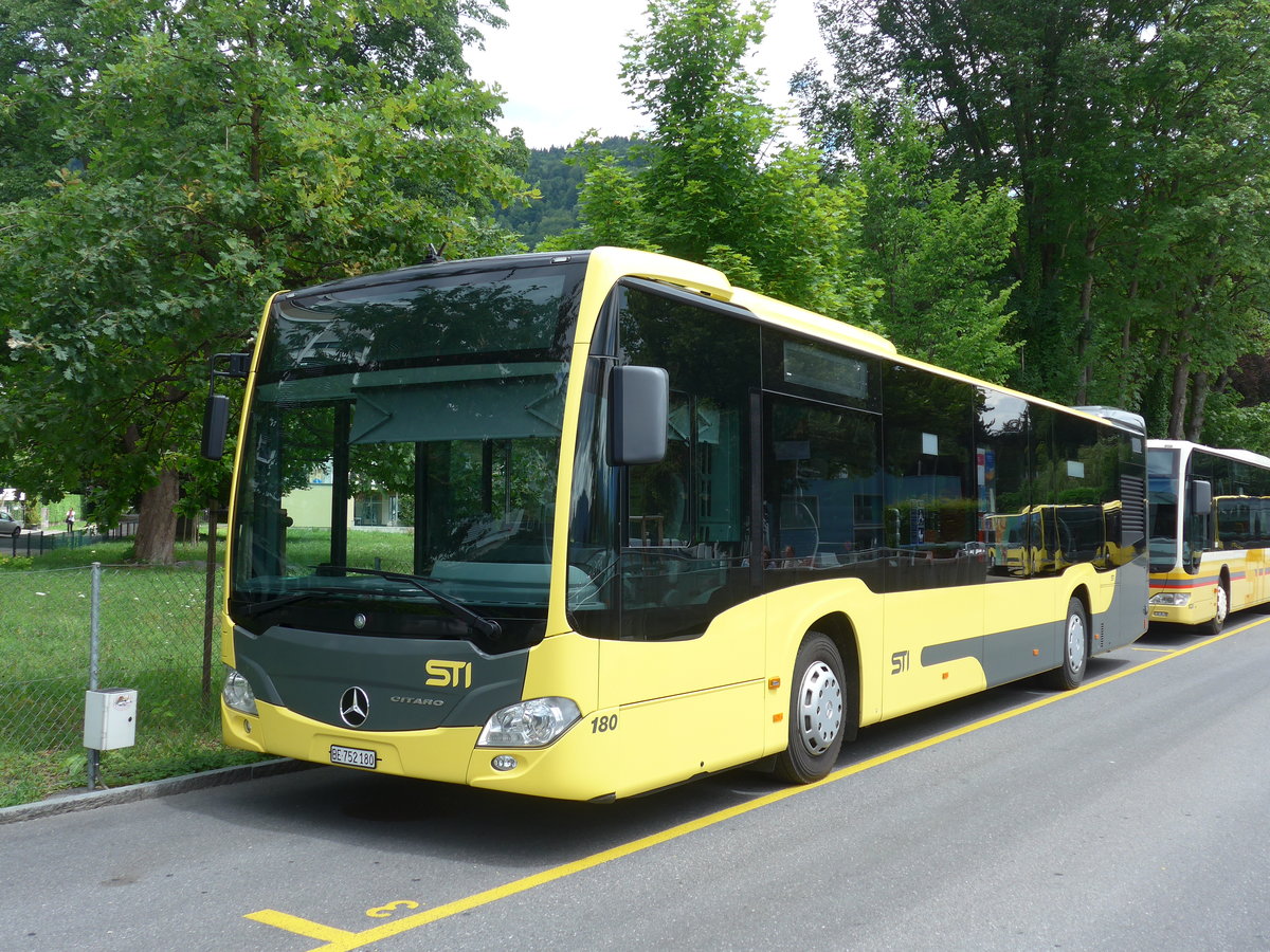 (182'044) - STI Thun - Nr. 180/BE 752'180 - Mercedes am 12. Juli 2017 bei der Schiffl�ndte Thun