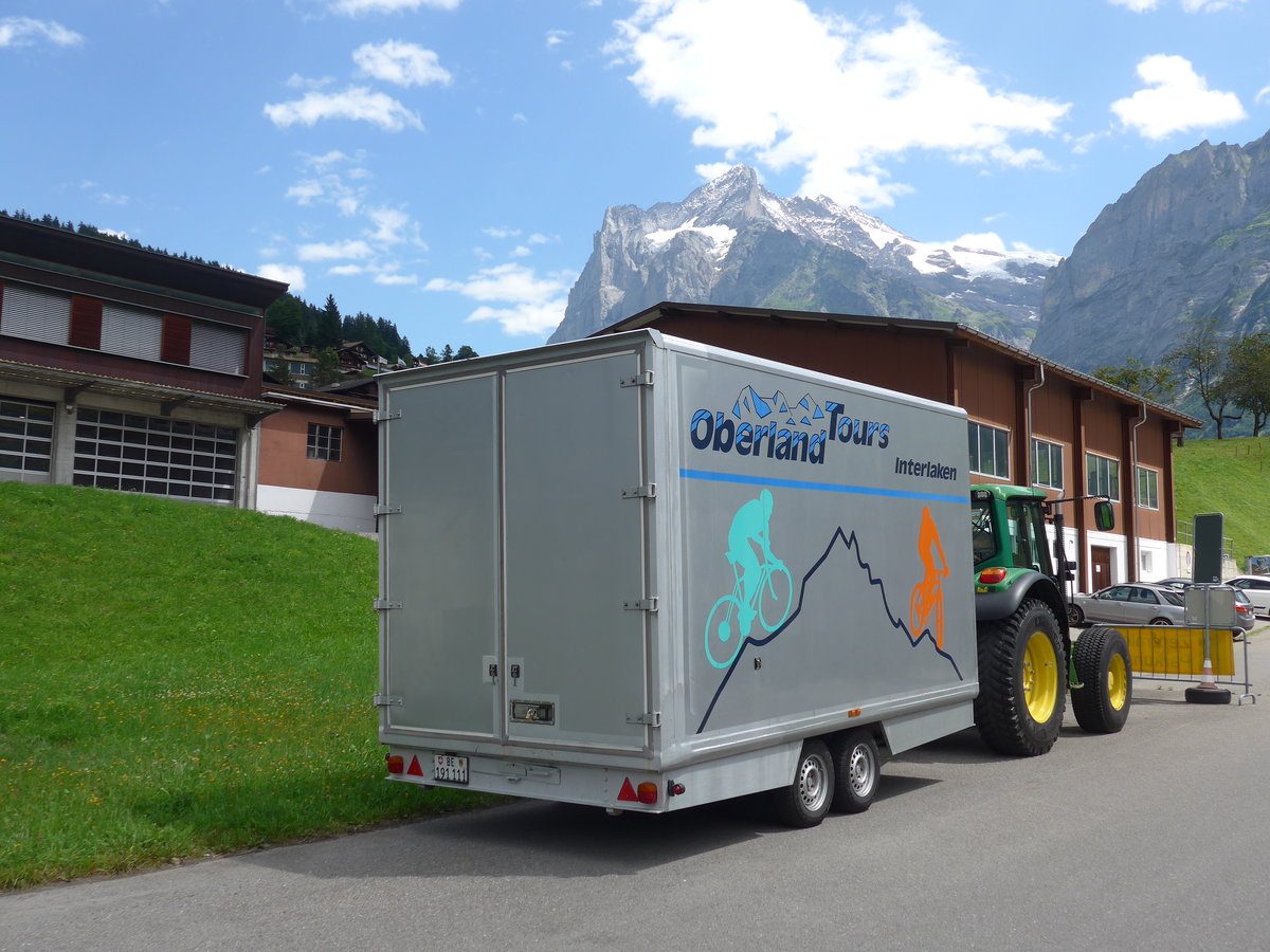 (182'367) - Oberland Tours, Grindelwald - BE 191'111 - Kohli Gep�ckanh�nger (ex AAGI Interlaken) am 30. Juli 2017 in Grindelwald, Grund