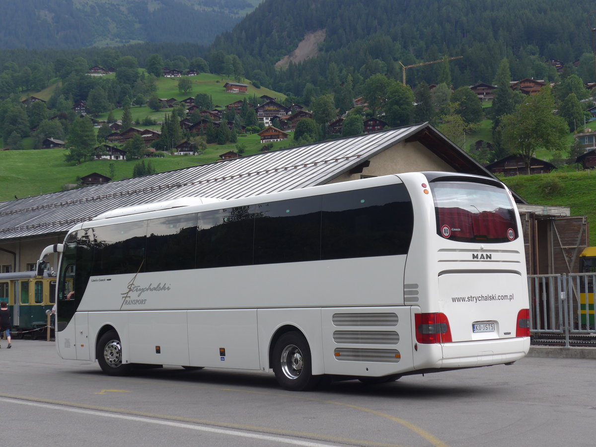 (182'389) - Aus Polen: Strychalski, Krak�w - KO JST5 - Mercedes am 30. Juli 2017 in Grindelwald, Grund