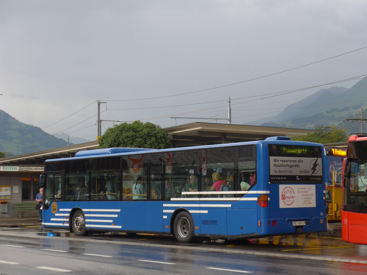 (182'412) - AFA Adelboden - Nr. 94/BE 26'974 - Mercedes am 31. Juli 2017 beim Bahnhof Reichenbach