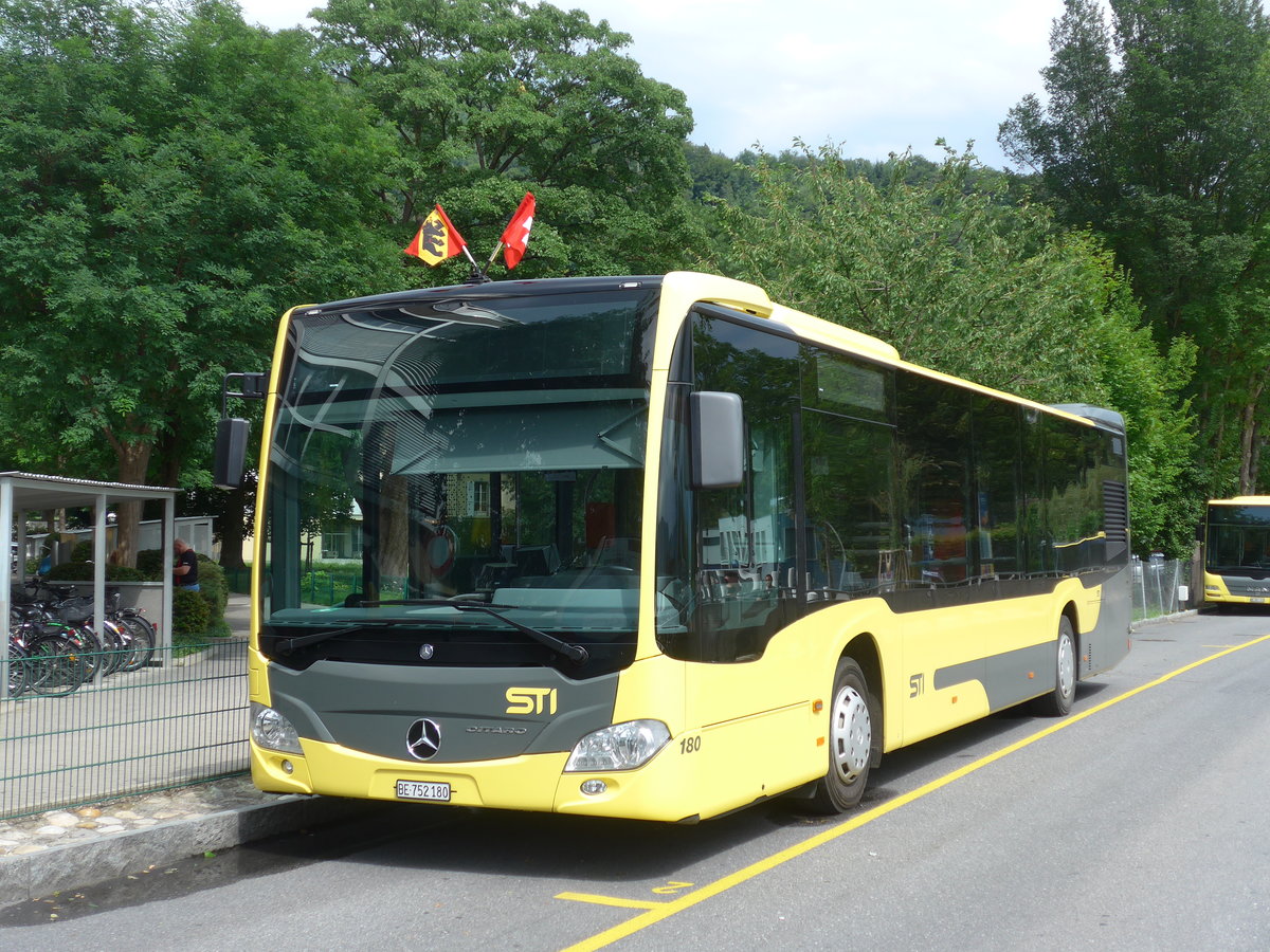 (182'460) - STI Thun - Nr. 180/BE 752'180 - Mercedes am 31. Juli 2017 bei der Schiffl�ndte Thun