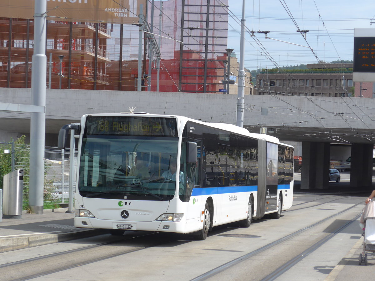 (182'650) - Welti-Furrer, Bassersdorf - Nr. 82/ZH 661'182 - Mercedes am 3. August 2017 beim Bahnhof Z�rich-Oerlikon