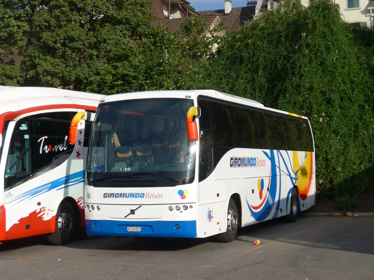 (182'705) - Giromundo, Z�rich - ZH 190'527 - Volvo am 5. August 2017 in Z�rich, Sihlquai