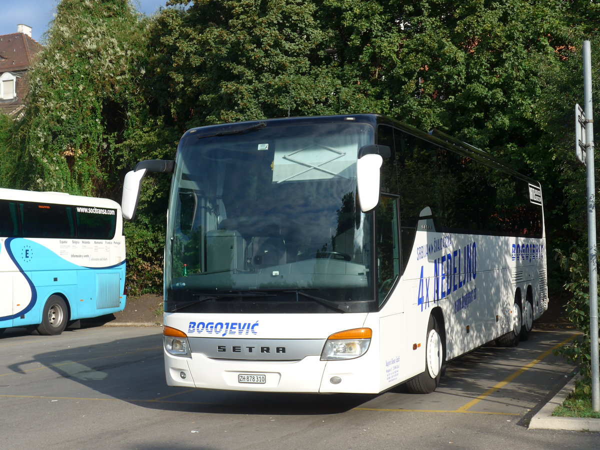 (182'708) - Bogojevic, Z�rich - ZH 878'310 - Setra am 5. August 2017 in Z�rich, Sihlquai