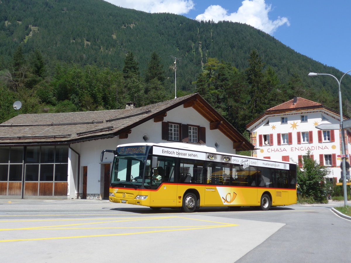 (182'752) - PostAuto Graub�nden - GR 159'234 - Mercedes am 5. August 2017 in Martina, Cunfin