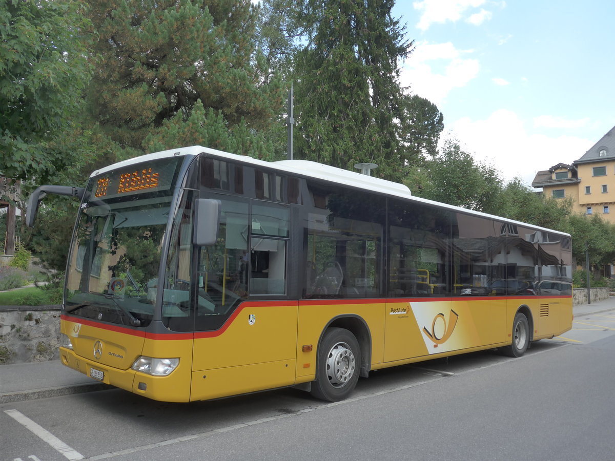(182'786) - PostAuto Graub�nden - GR 168'853 - Mercedes am 5. August 2017 in Klosters, Vereinapark