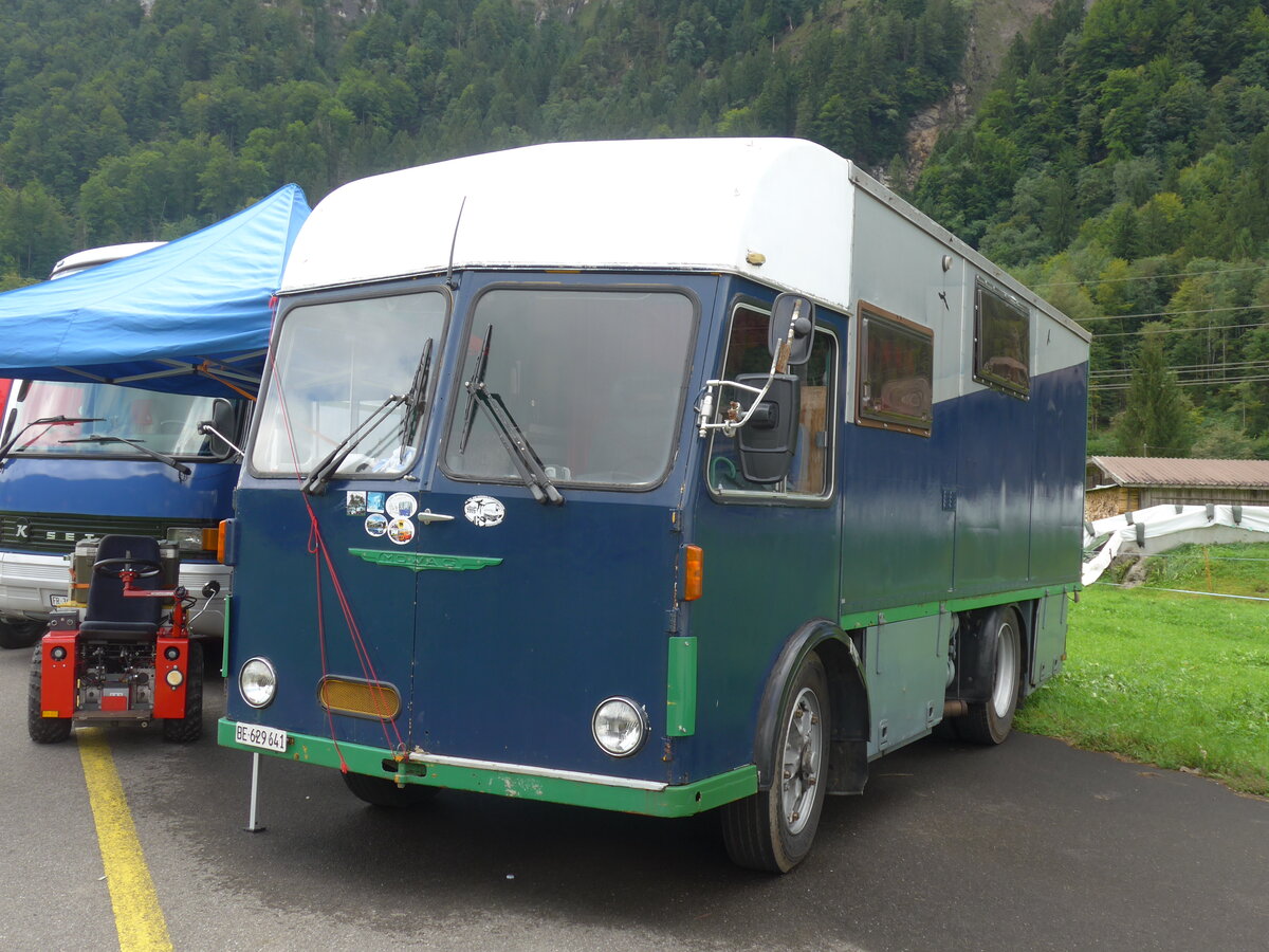 (183'569) - Rentsch, Ranfl�h - BE 629'641 - Mowag (ex PTT) am 19. August 2017 in Unterbach, Rollfeld