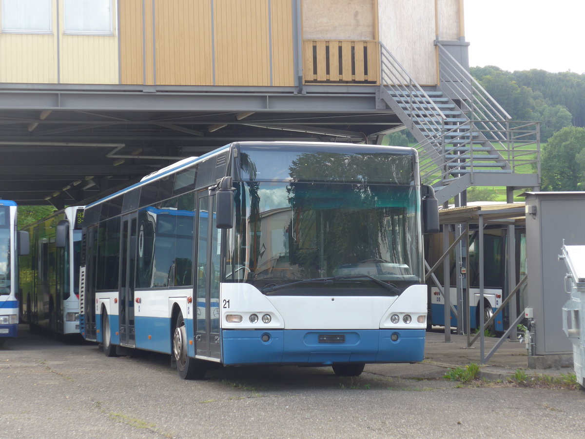 (183'748) - Limmat Bus, Dietikon - Nr. 21 - Neoplan am 20. August 2017 in D�bendorf, EvoBus