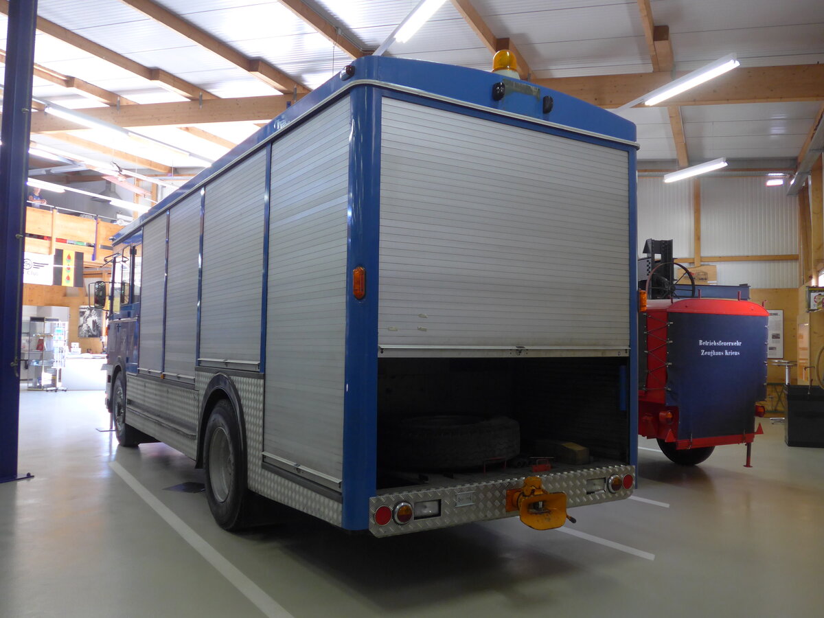 (183'949) - VBZ Z�rich - Nr. 440 - FBW/T�scher am 23. August 2017 in Wetzikon, FBW-Museum