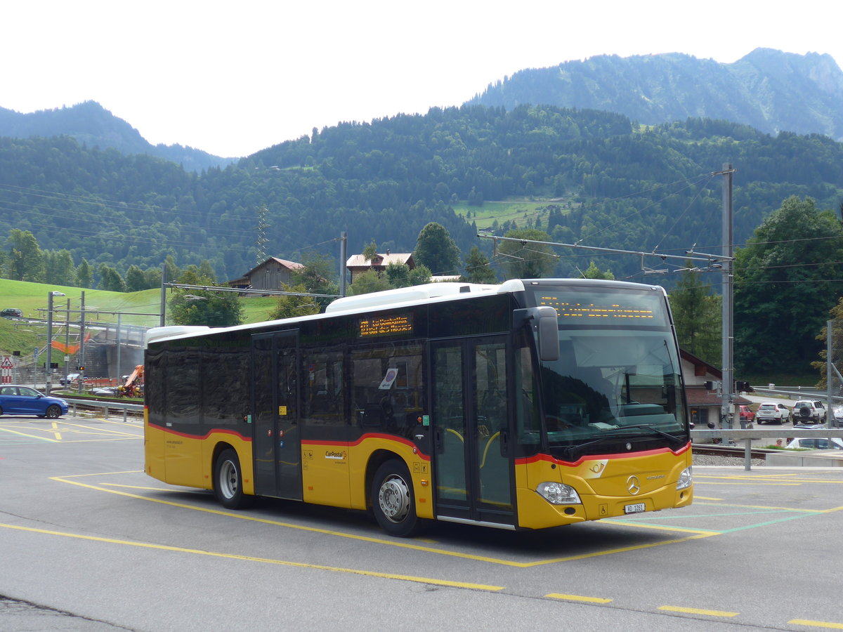 (183'989) - TPC Aigle - VD 1261 - Mercedes am 24. August 2017 beim Bahnhof Le S�pey
