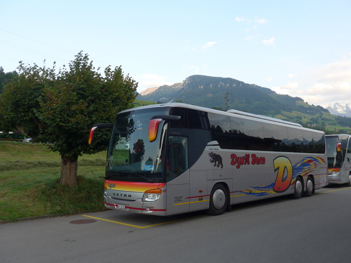 (184'276) - Dysli, Bern - Nr. 23/BE 28'435 - Setra am 25. August 2017 beim Bahnhof M�lenen