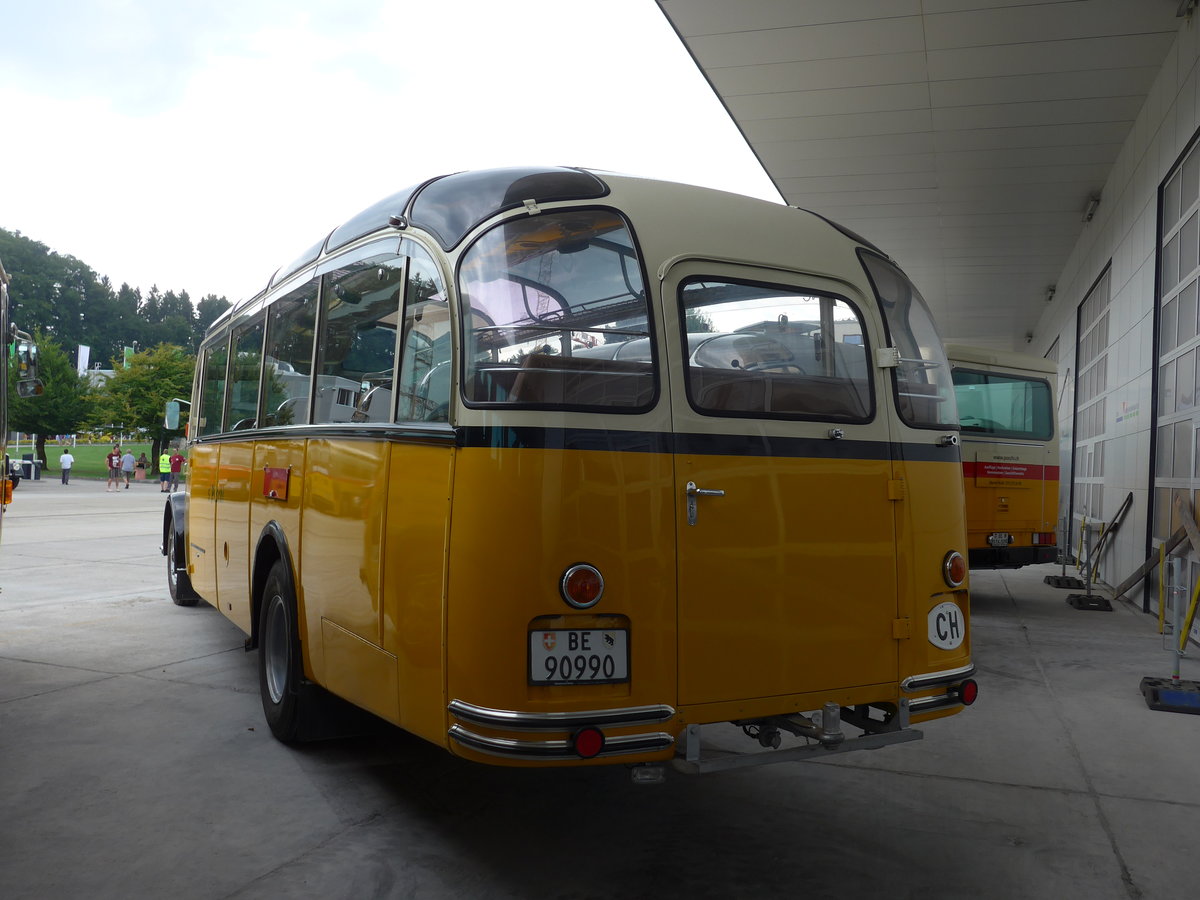 (184'373) - Ritter, Sch�pbach - BE 90'990 - Saurer/Gangloff (ex Linder, Einigen; ex P 23'146; ex P 2215) Am 26. August 2017 in Oberkirch, CAMPUS Sursee
