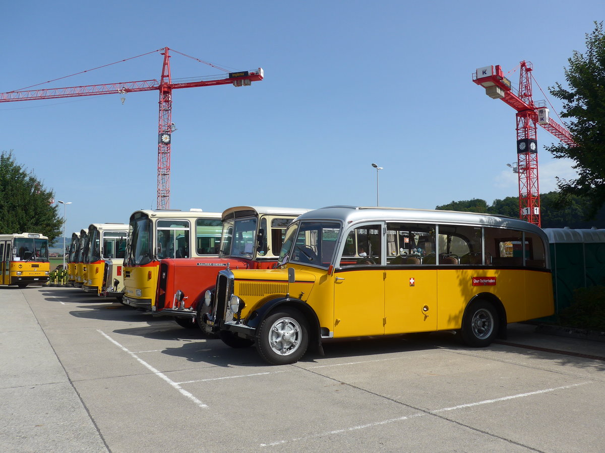 (184'455) - Hurter, M�nchaltdorf - ZH 271'919 - Berna/FHS (ex Volkart, Russikon; ex ASD Aigle; ex P 21'003) am 26. August 2017 in Oberkirch, CAMPUS Sursee