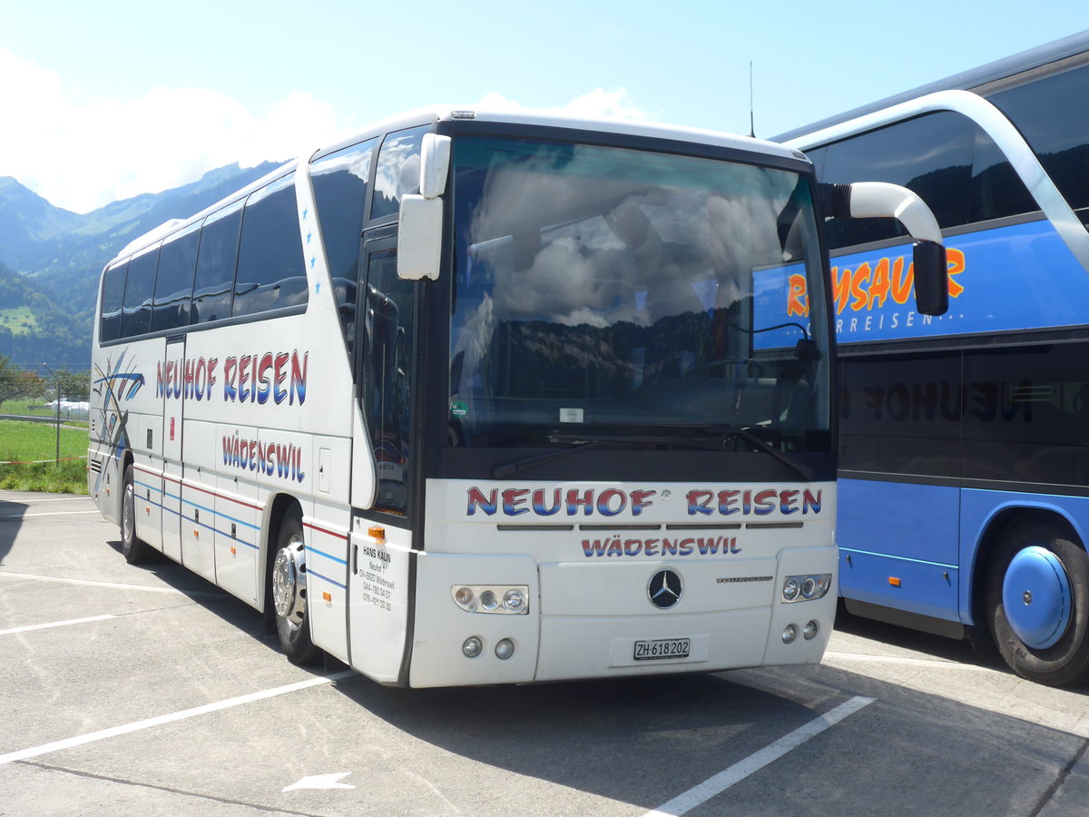 (184'593) - K�lin, W�denswil - ZH 618'202 - Mercedes am 3. September 2017 in Interlaken, Flugplatz