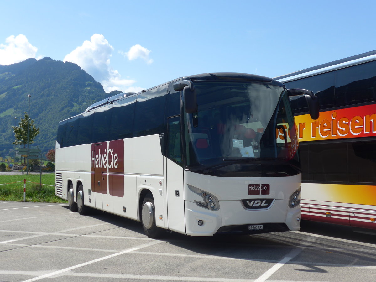 (184'596) - Helv�Cie, Satigny - Nr. 31'050/GE 961'430 - VDL am 3. September 2017 in Interlaken, Flugplatz