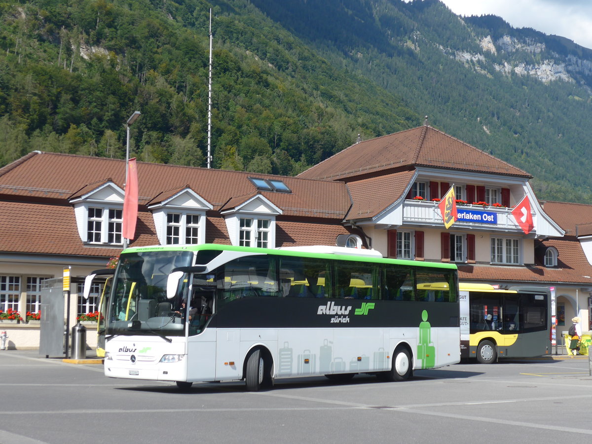 (184'603) - Albus, Z�rich - Nr. 5160/ZH 723'047 - Mercedes am 3. September 2017 beim Bahnhof Interlaken Ost
