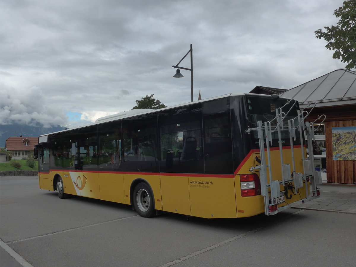 (184'753) - Dillier, Sarnen - Nr. 1/OW 10'601 - MAN am 10. September 2017 in Fl�eli-Ranft, Dorf