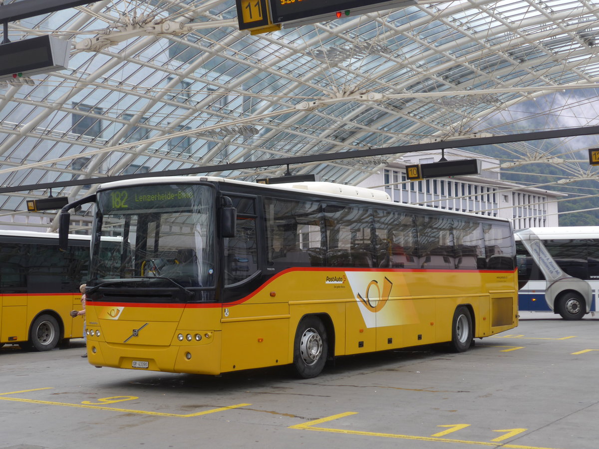 (184'780) - Demarmels, Salouf - GR 43'390 - Volvo (ex PostAuto Graub�nden) am 16. September 2017 in Chur, Postautostation
