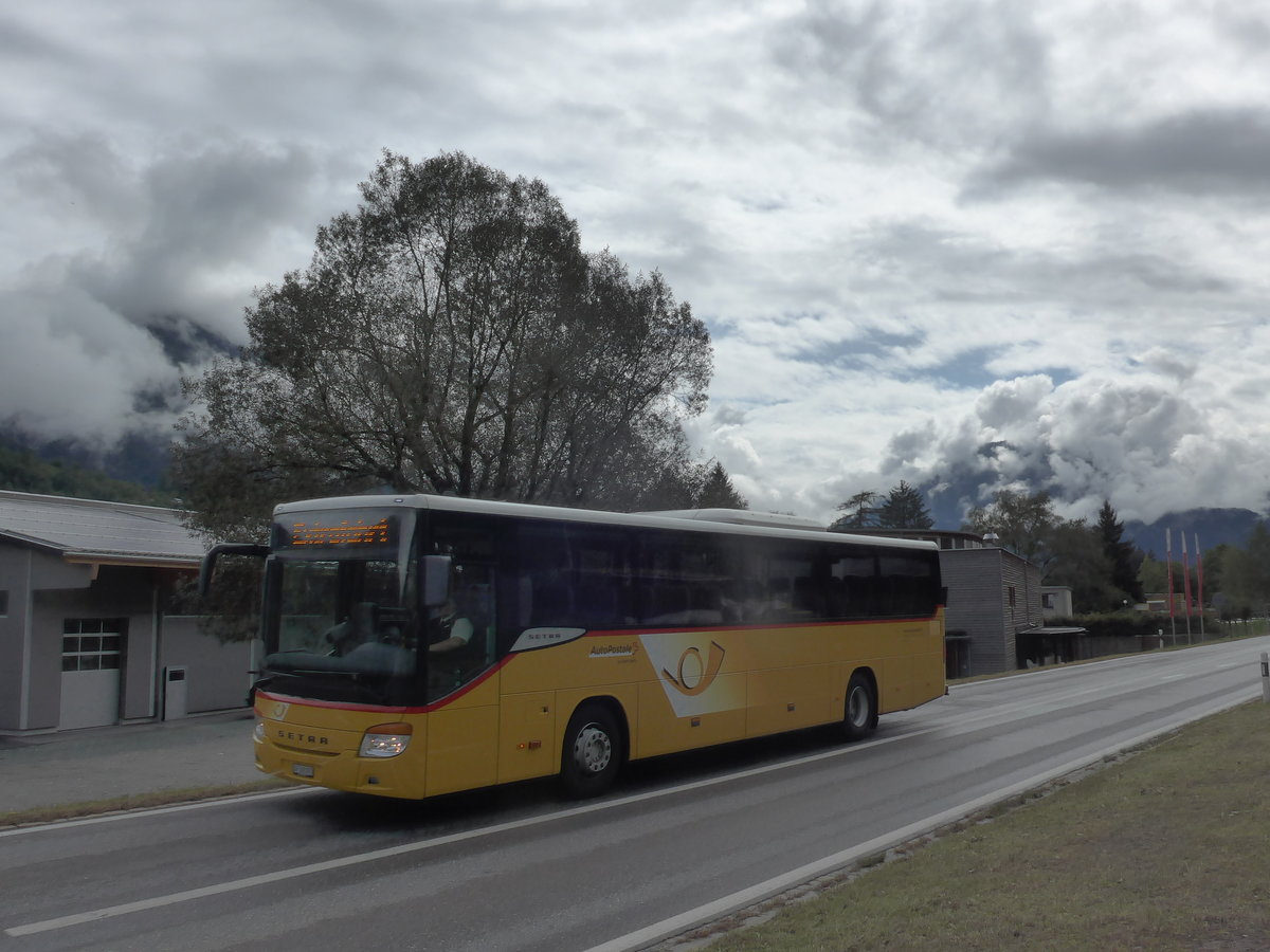 (184'815) - TpM, Mesocco - Nr. 5/GR 108'005 - Setra am 16. September 2017 in Cazis, B�ndner Arena