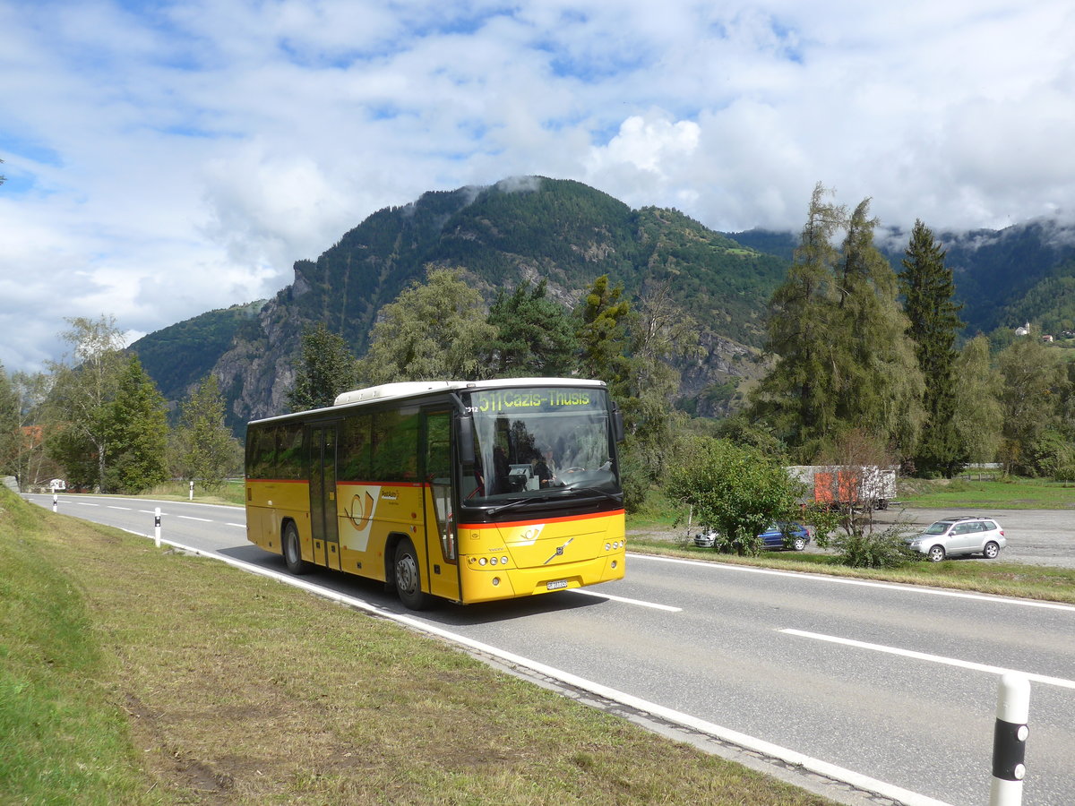 (184'828) - PostAuto Graub�nden - GR 161'245 - Volvo am 16. September 2017 in Cazis, B�ndner Arena