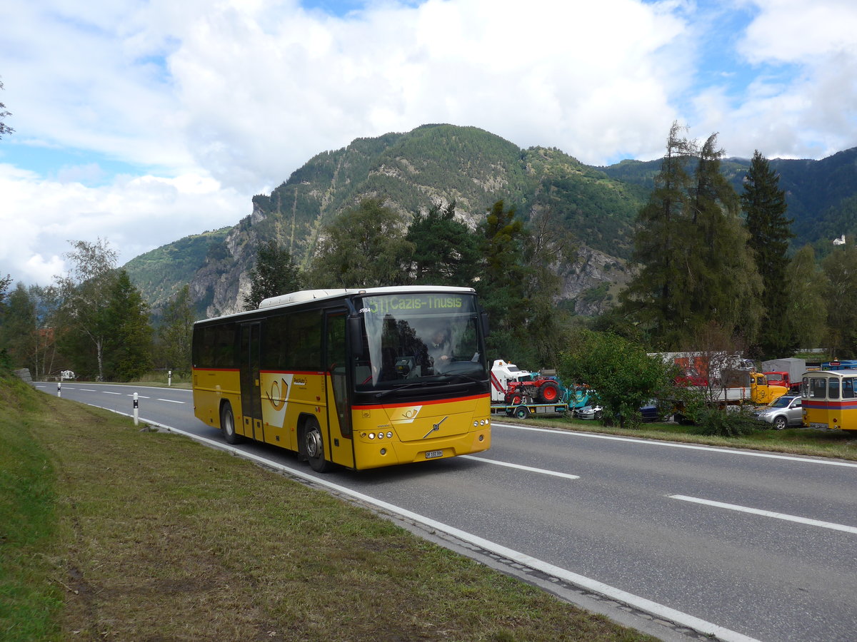 (184'954) - PostAuto Graub�nden - GR 102'306 - Volvo am 16. September 2017 in Cazis, B�ndner Arena