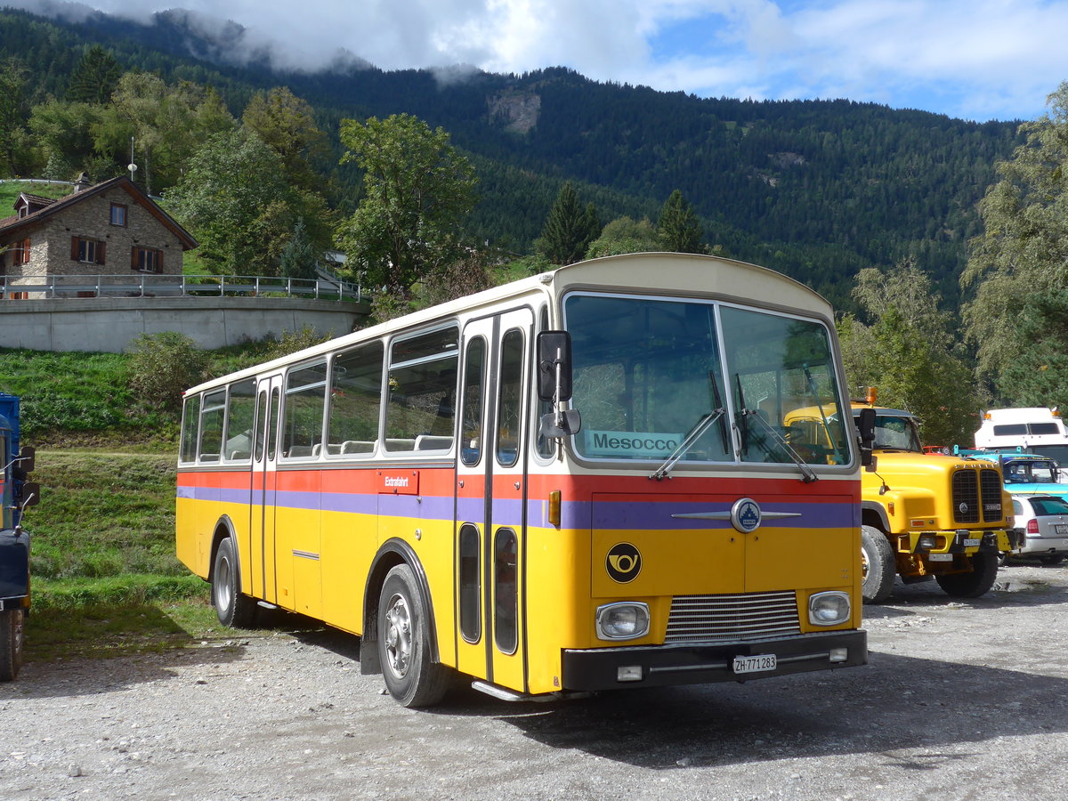 (184'986) - Rothmayr, Wermatswil - ZH 771'283 - Saurer/T�scher am 16. September 2017 in Cazis, B�ndner Arena