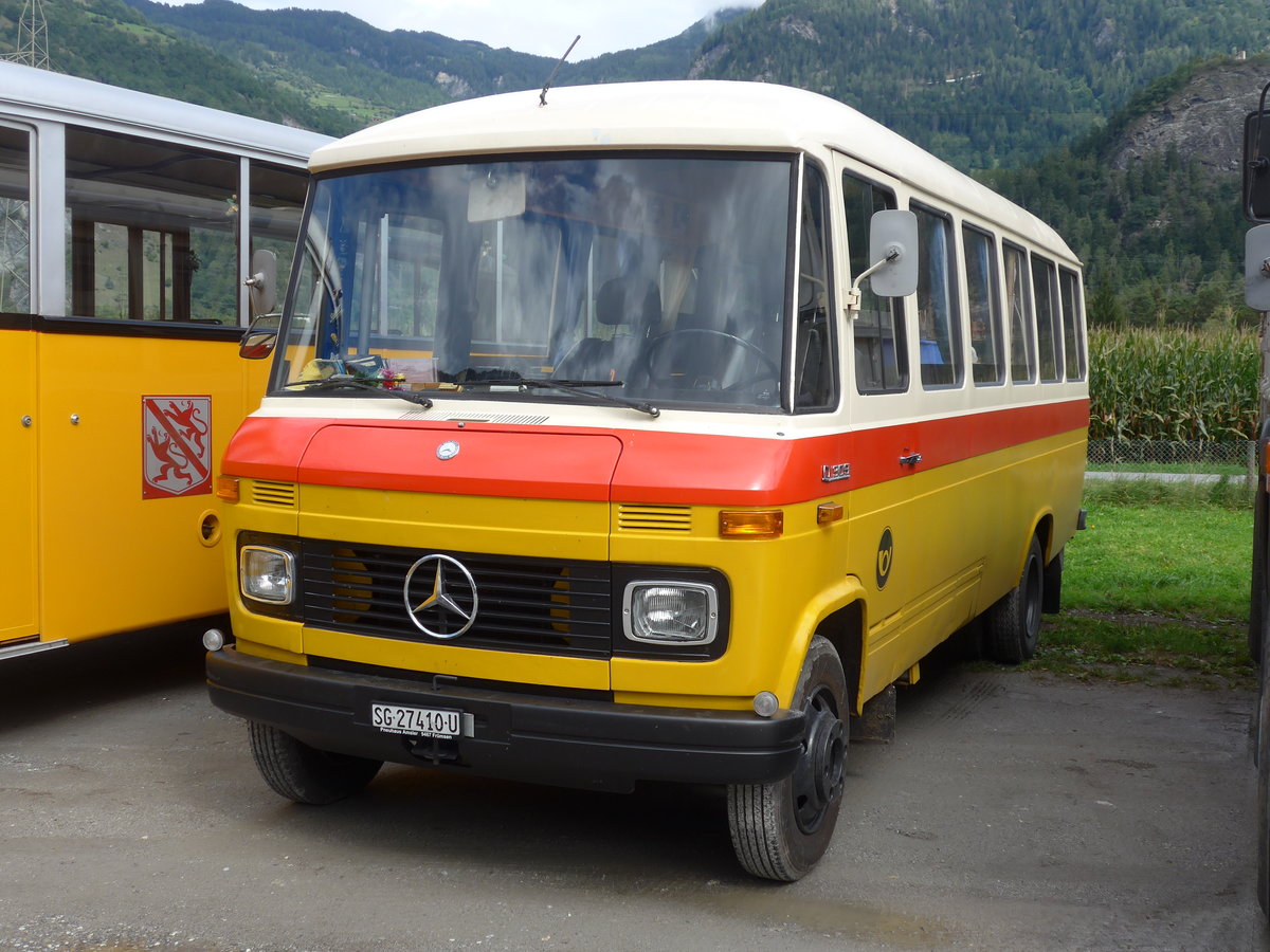 (185'004) - Amsler, Fr�msen - SG 27'410 U - Mercedes/T�scher am 16. September 2017 in Cazis, B�ndner Arena