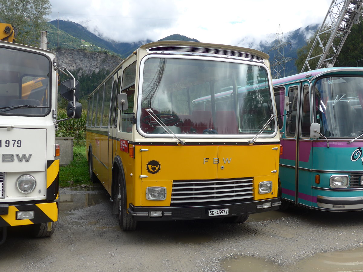 (185'016) - R�egg, R�ti - SG 45'977 - FBW/Gangloff (ex P 24'169) am 16. September 2017 in Cazis, B�ndner Arena