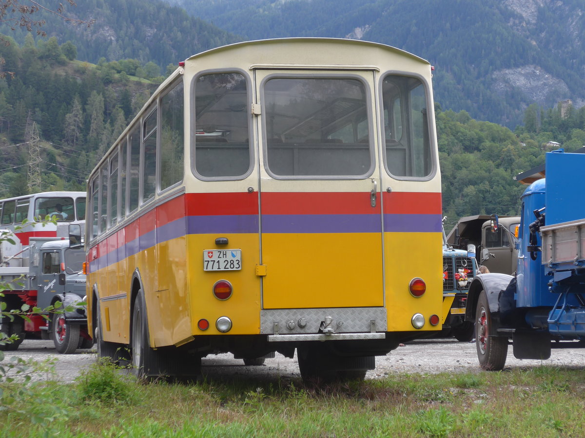 (185'033) - Rothmayr, Wermatswil - ZH 771'283 - Saurer/T�scher am 16. September 2017 in Cazis, B�ndner Arena