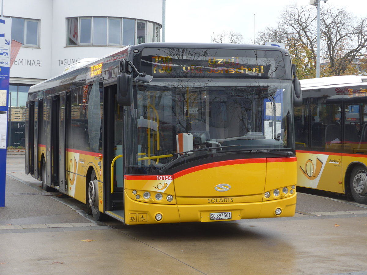 (186'147) - Schmidt, Oberb�ren - SG 397'501 - Solaris am 27. Oktober 2017 beim Bahnhof Wil