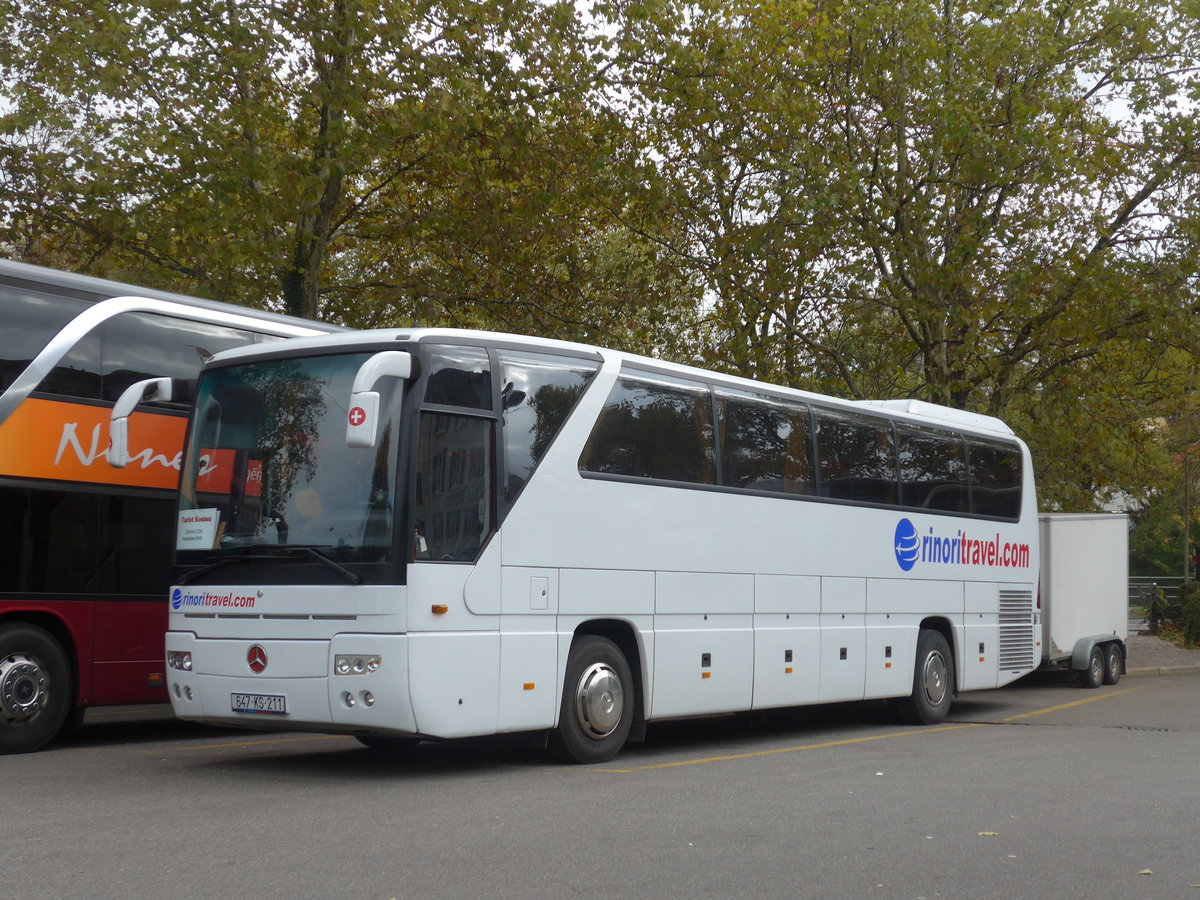 (186'156) - Aus dem Kosovo: Rinoritravel, Gjilan - 647-KS-211 - Mercedes am 27. Oktober 2017 in Z�rich, Sihlquai